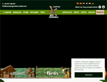 Tablet Screenshot of campingmoliserradell.com